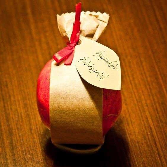  تزیین انار ساده برای مدرسه