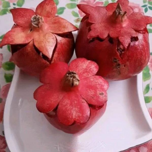  تزیین انار ساده برای مدرسه