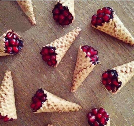  تزیین انار ساده برای مدرسه