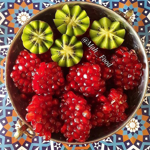  عکس تزیین انار برای شب یلدا