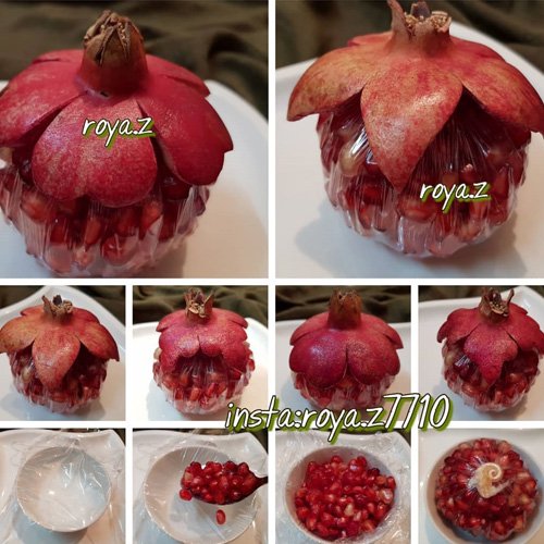  عکس تزیین انار برای شب یلدا
