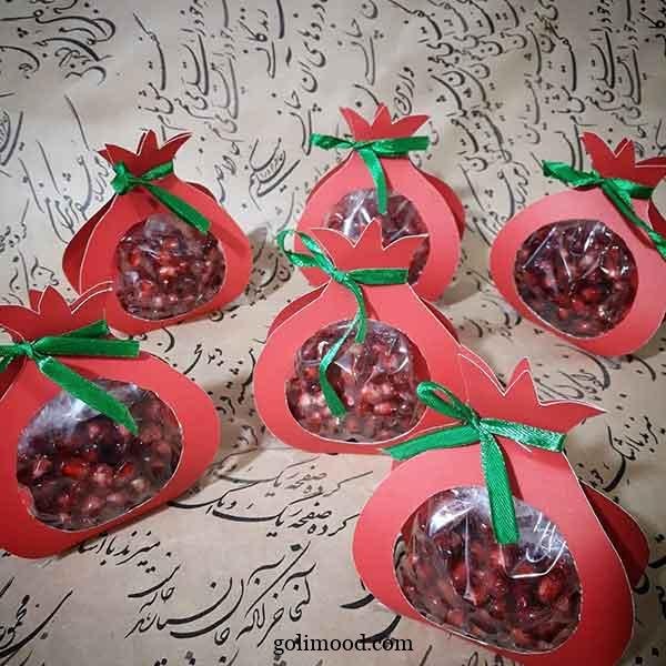  تزیین انار شب یلدا