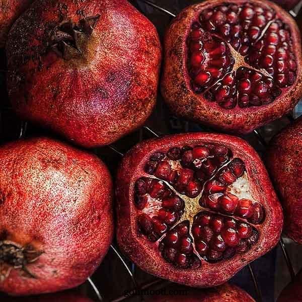  تزیین انار شب یلدا