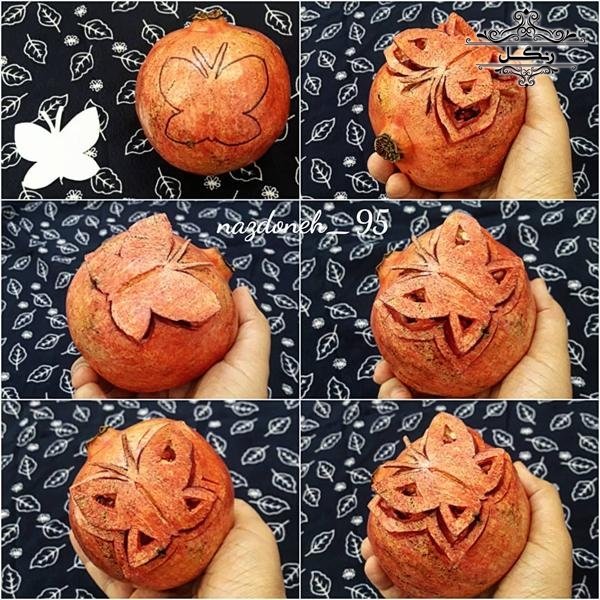  عکس انار واسه شب یلدا