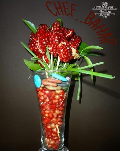  عکس انار واسه شب یلدا