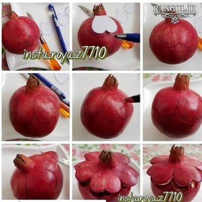  عکس انار واسه شب یلدا