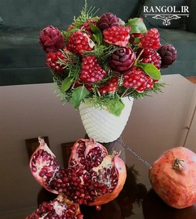  عکس انار واسه شب یلدا