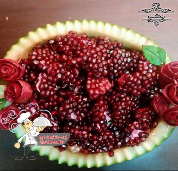  عکس انار واسه شب یلدا