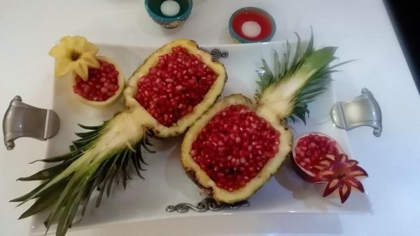  عکس انار شب یلدا