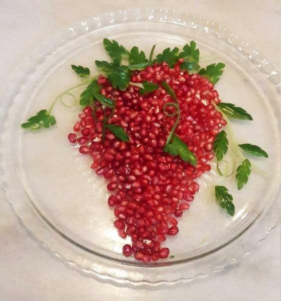  عکس انار شب یلدا