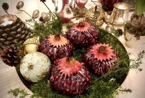  عکس انار شب یلدا