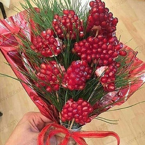  انار تزیین شده برای شب یلدا