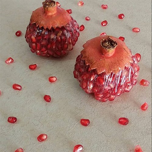  انار تزیین شده برای شب یلدا