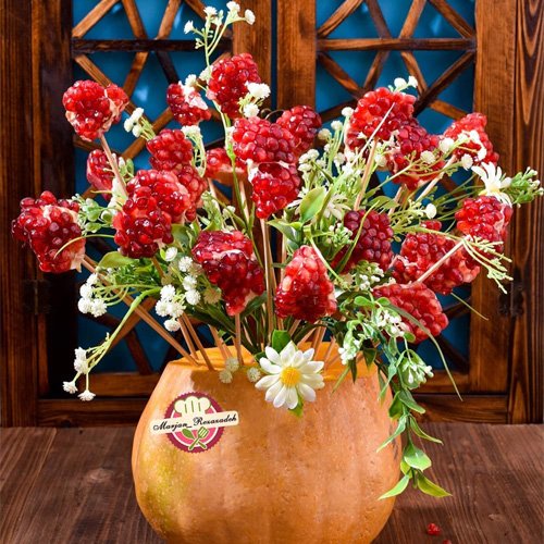  انار تزیین شده برای شب یلدا