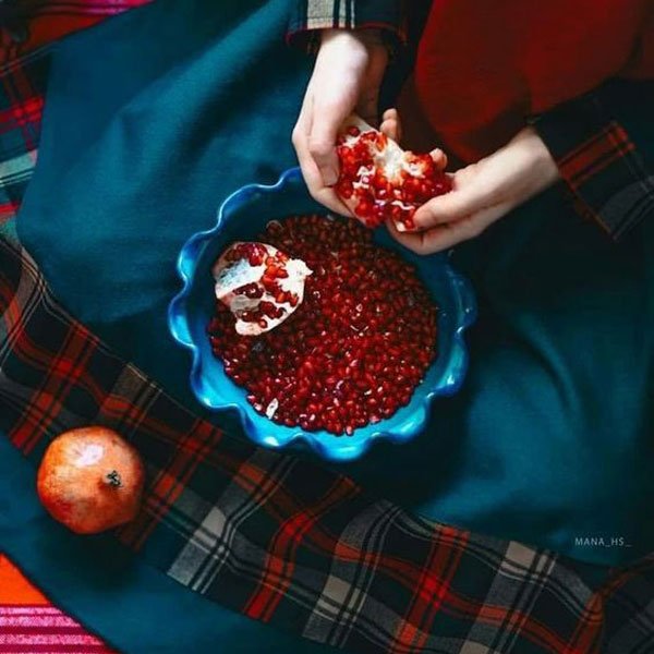  عکس پروفایل شب یلدا دخترانه شیک