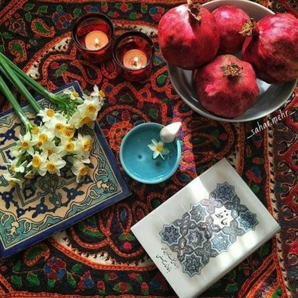  عکس پروفایل شب یلدا دخترانه شیک