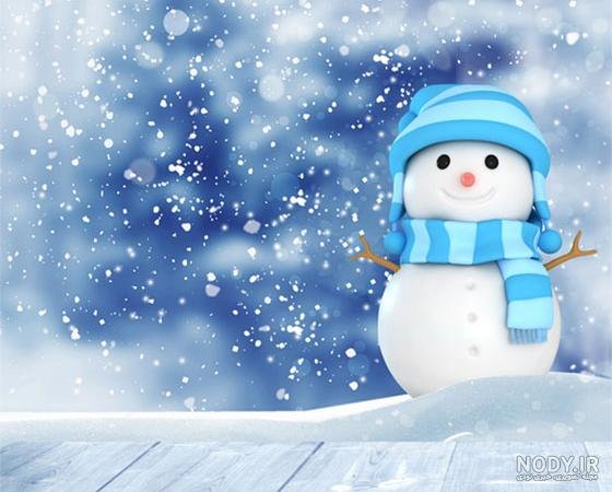  عکس برف کیوت