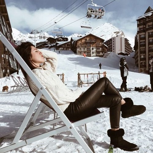  عکس برفی دخترانه