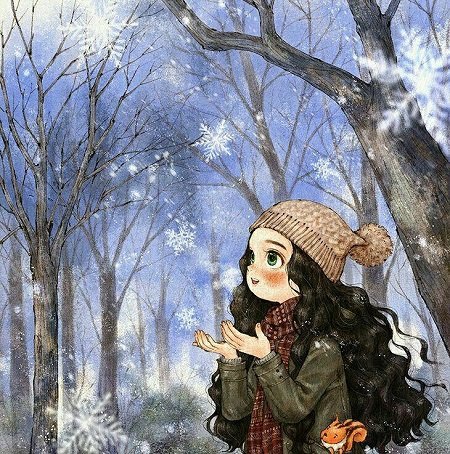  پروفایل زمستانی دخترانه اینستاگرام