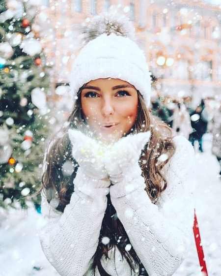  پروفایل زمستانی دخترانه اینستاگرام