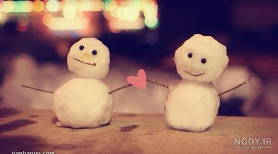  عکس دختر زمستانی فانتزی