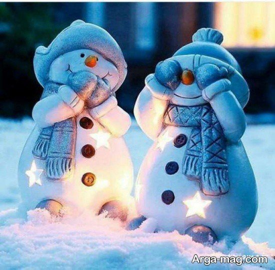  پروفایل برفی عاشقانه