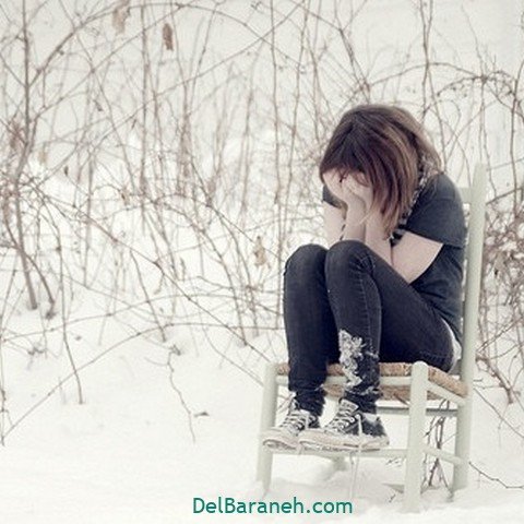 عکس دخـتر ایرانی در برف برای پروفایـل