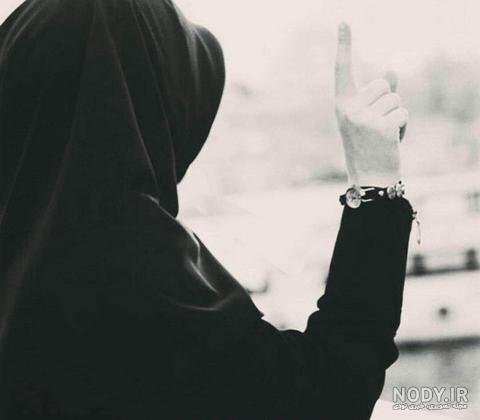  عکس دخـتر چادری در برف