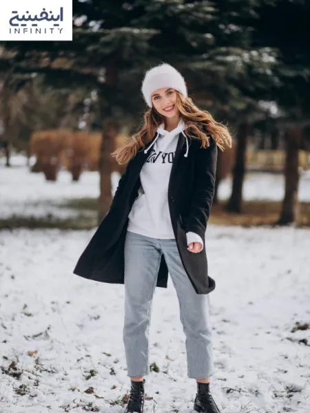  عکس تیپ زمستانی دخترانه