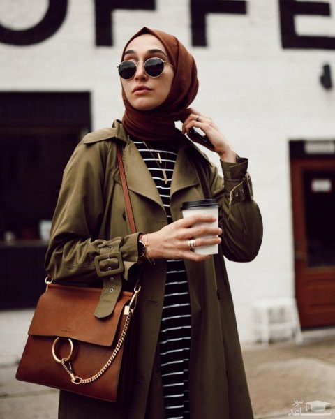  تیپ زمستانی دخترانه با حجاب