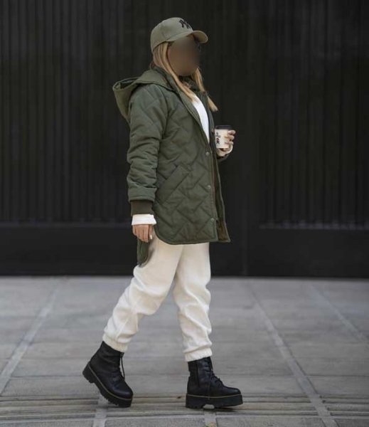 تیپ زمستانی دخترانه در اینستا