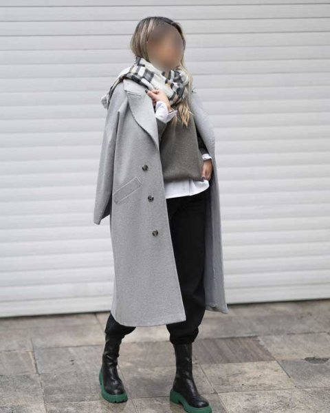 تیپ زمستانی دخترانه در اینستا