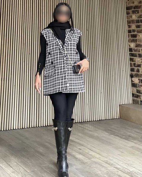 تیپ زمستانی دخترانه در اینستا