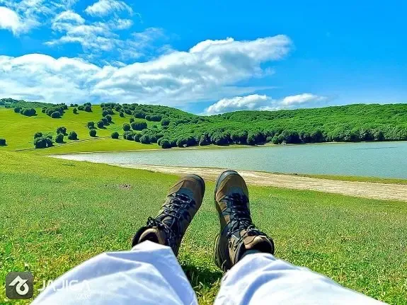  عکس طبیعت دریاچه