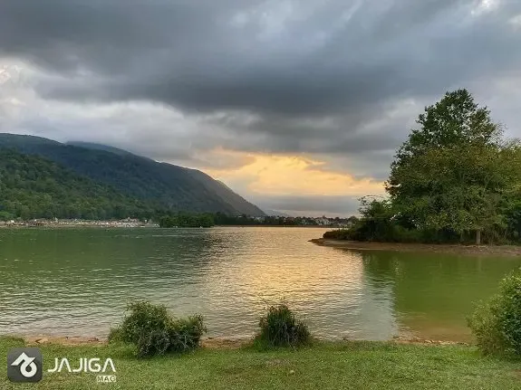  عکس طبیعت دریاچه