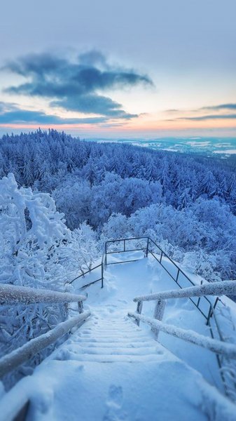  مناظر زمستانی اروپا