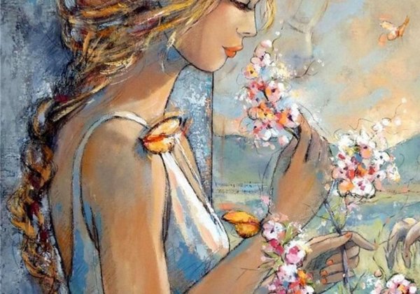  تصویر زمینه بهاری دخترانه