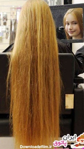 عکس دختر مو بلند برای پروفایل طبیعی