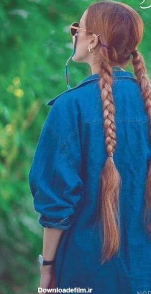  عکس دختر مو بلند برای پروفایل طبیعی