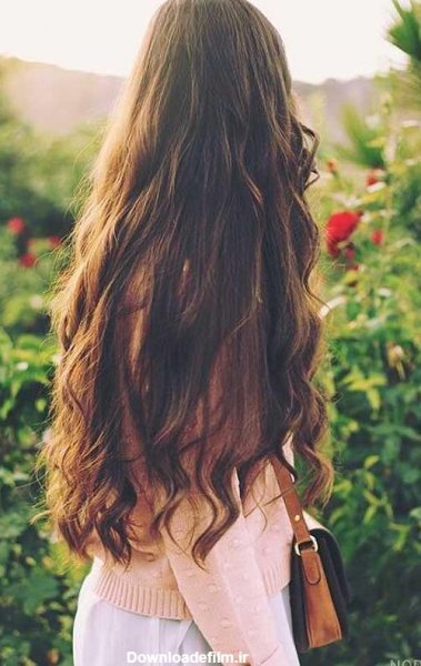  عکس دختر مو بلند برای پروفایل طبیعی
