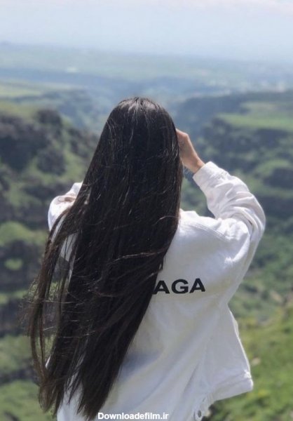  عکس دختر مو بلند فیک