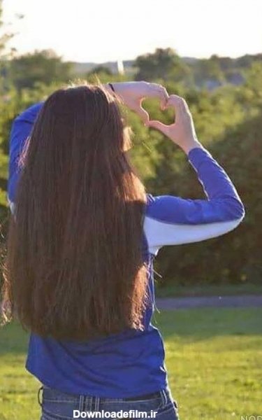  عکس دختر مو بلند فیک
