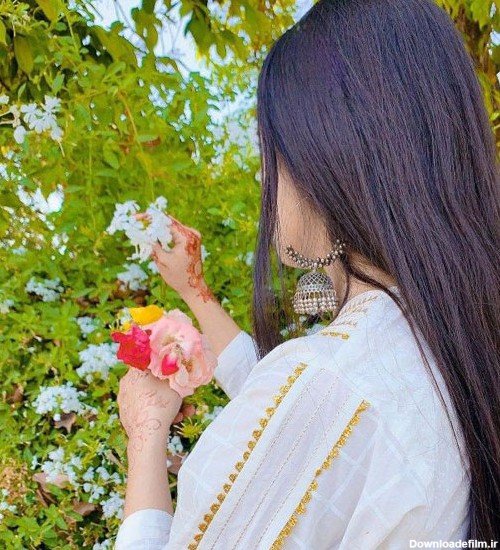  عکس دختر مو بلند فیک