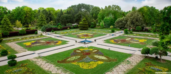  عکس باغ گل طبیعی