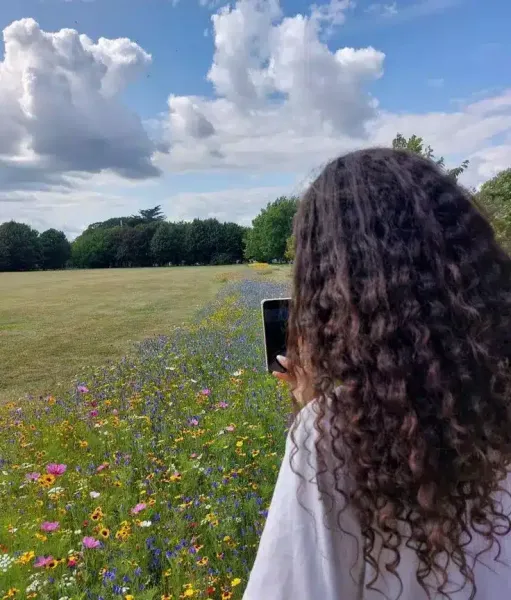  عکس دختر مو فرفری