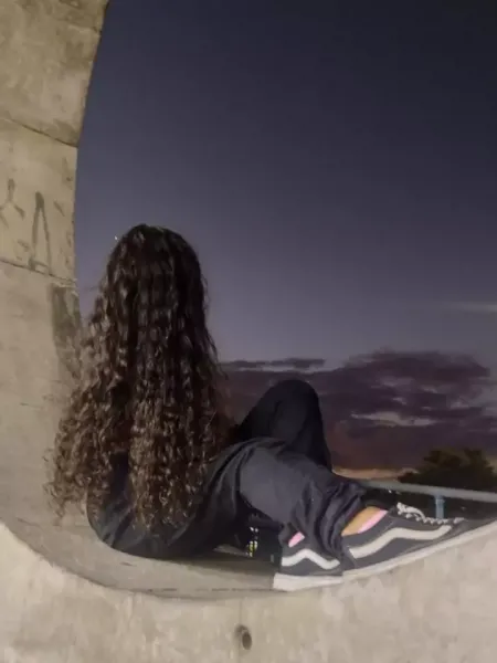  عکس دختر مو فرفری