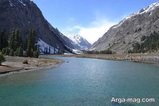  عکس منظره زیبا کوهی