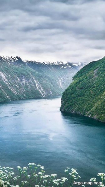  عکس منظره زیبا کوهی