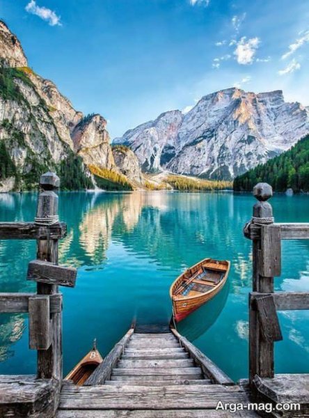  عکس منظره زیبا کوهی