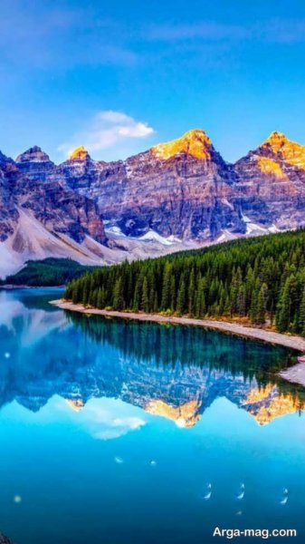  عکس منظره زیبا کوهی